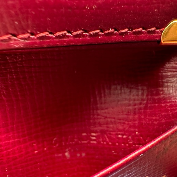 CARTIER EUC VINTAGE MUST DE CARTIER DARK RED 4 KEY HOLDER - Picture 15 of 16